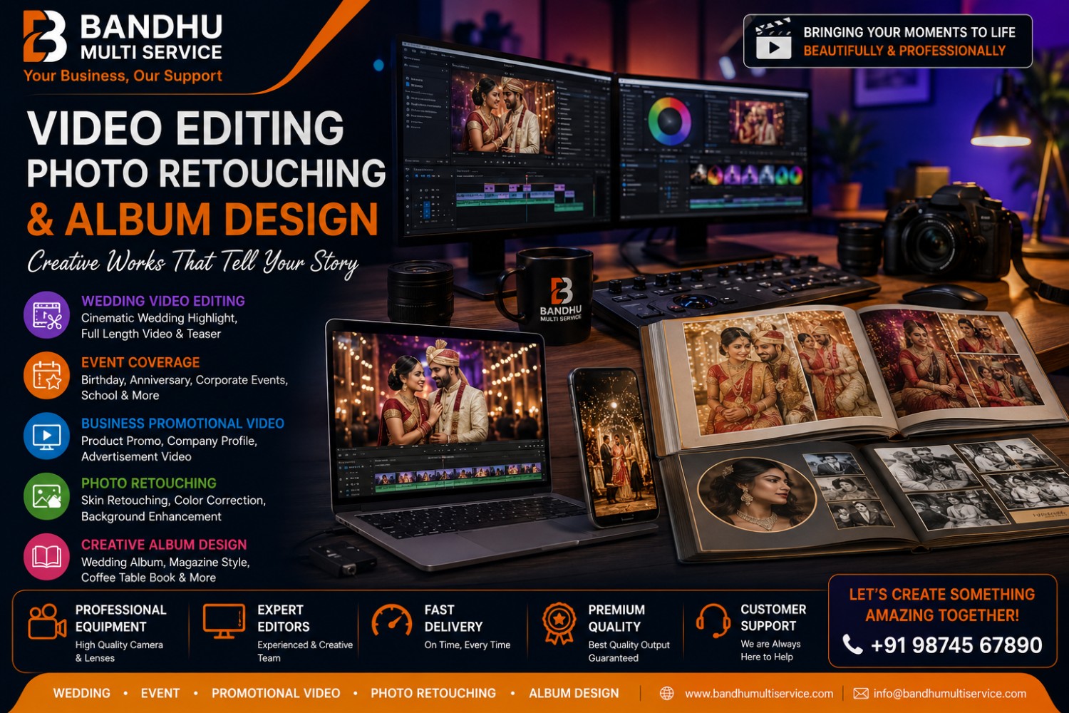 Video Editing & Creative Design